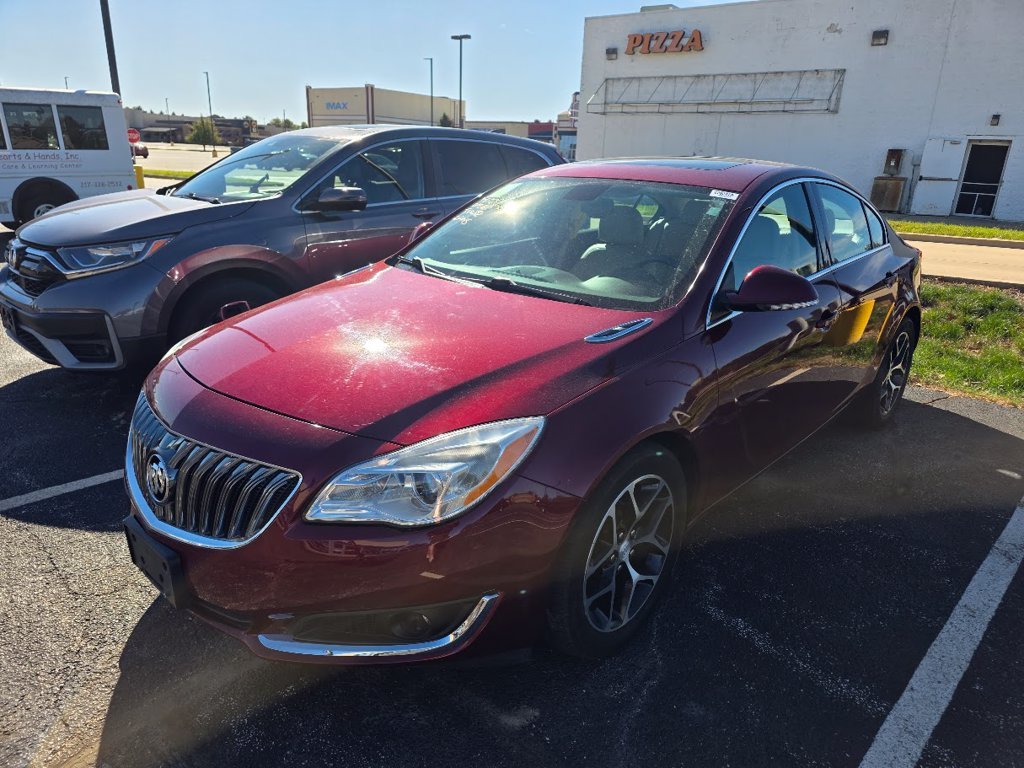 Used 2017 Crimson Red Tintcoat Buick Turbo image 1