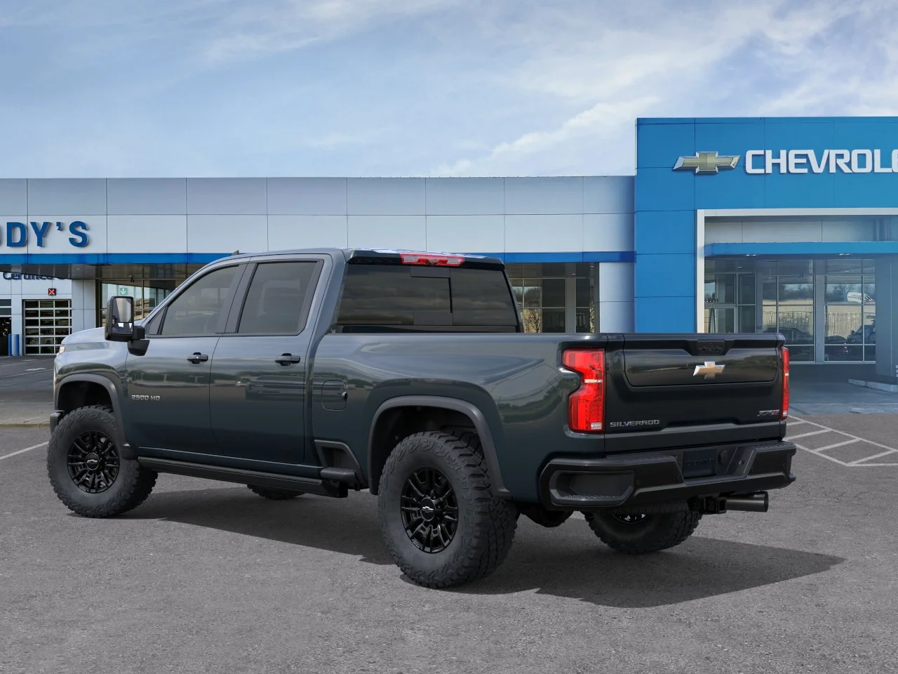 New 2026 Cypress Gray Chevrolet ZR2 image 3