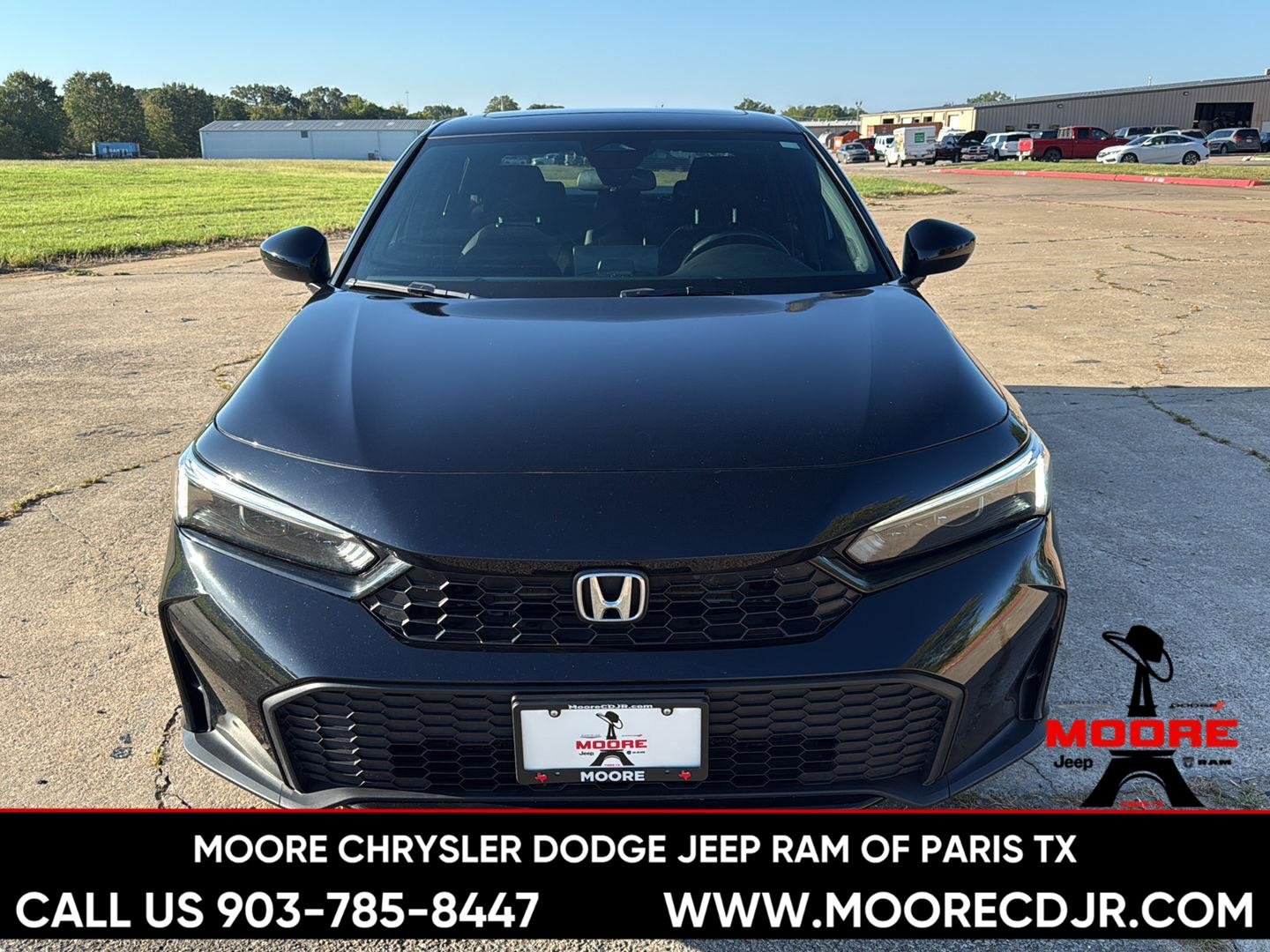 Used 2025 Crystal Black Pearl Honda Sport image 2