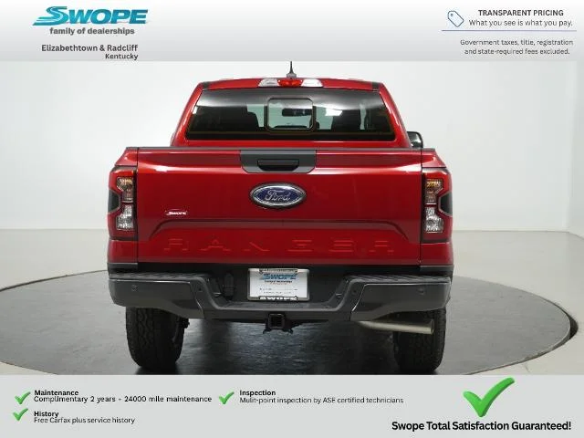 New 2026 Ruby Red Metallic Tinted Clearcoat Ford XLT image 40