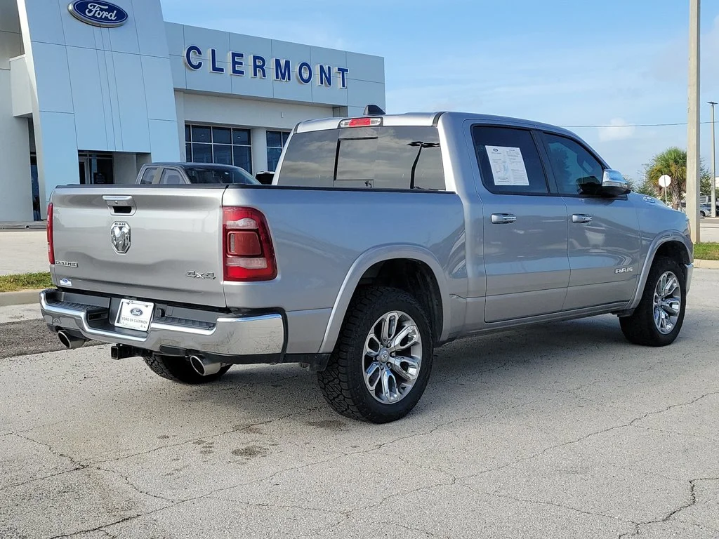Used 2020 Billet Silver Metallic Ram Laramie image 5