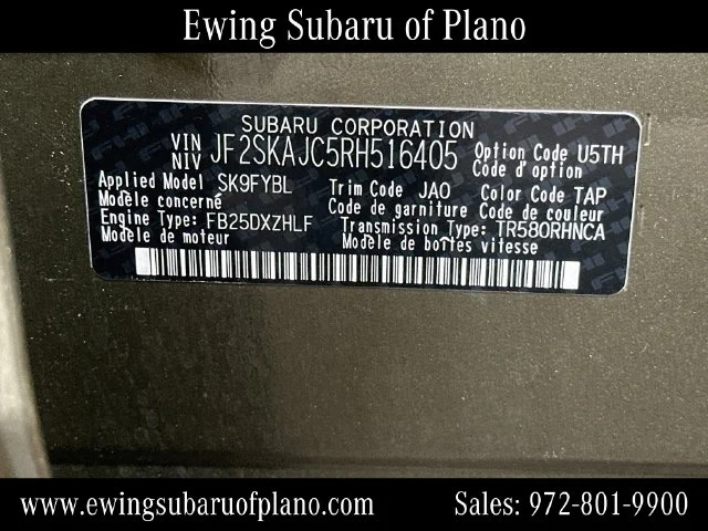 Used 2024 Brown Subaru Wilderness image 34