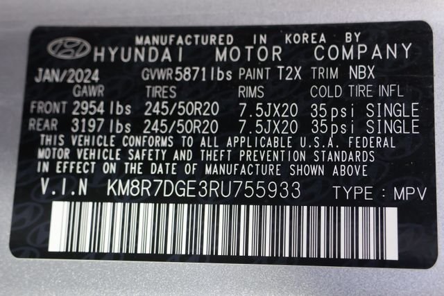 Used 2024 Silver Hyundai Calligraphy image 32