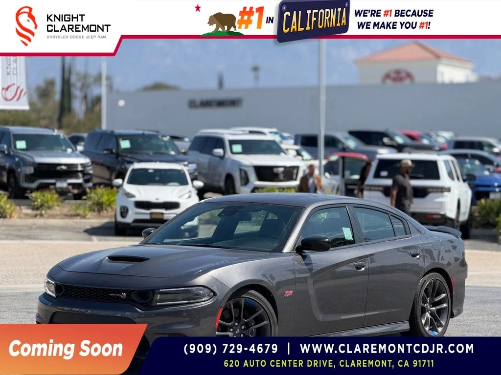 Used 2023 Gray Dodge R/T Scat Pack image 1