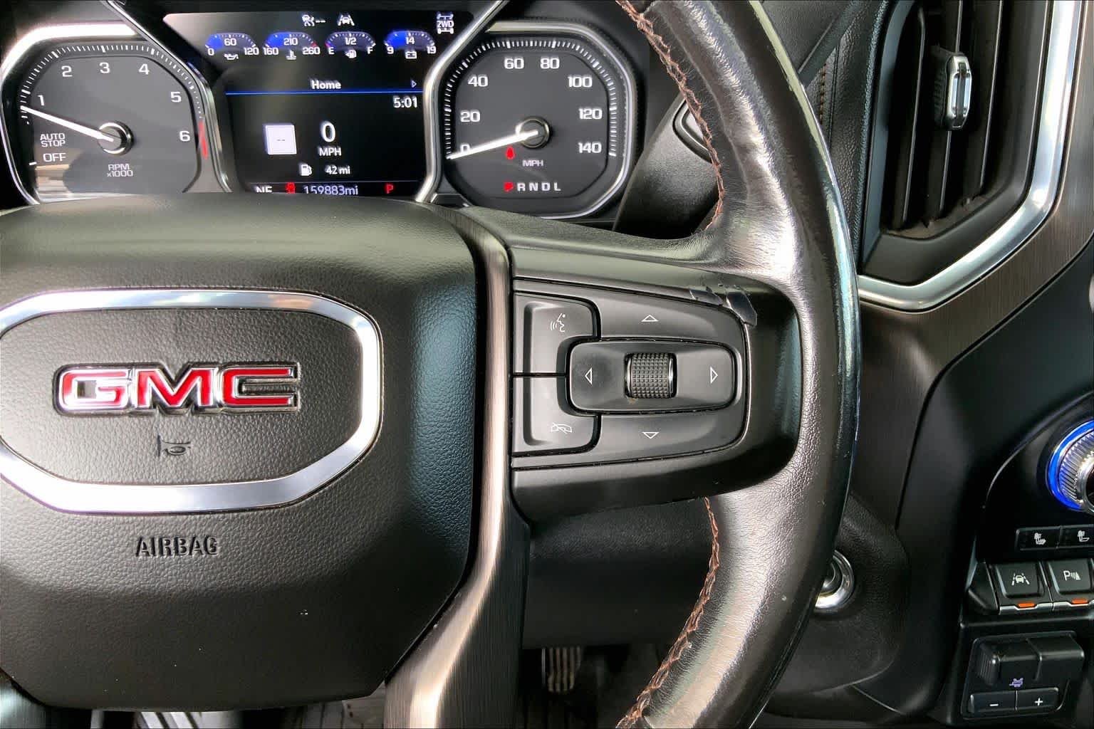 Used 2020 Pacific Blue Metallic GMC AT4 image 25
