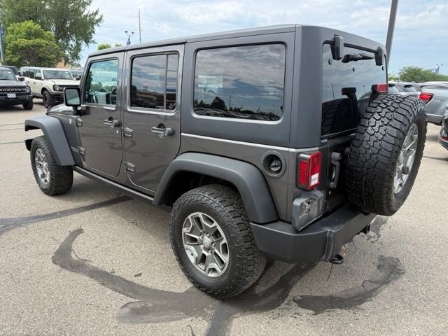 Used 2017 Gray Jeep Unlimited Rubicon image 8