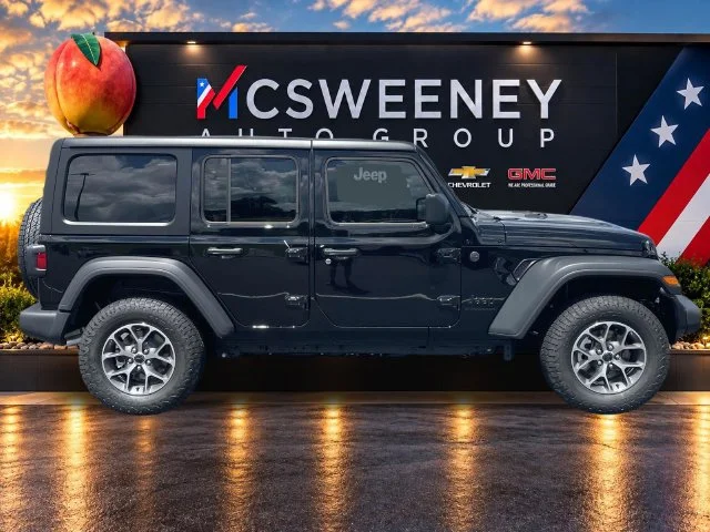 New 2025 Black Clear-Coat Exterior Paint Jeep Sport S image 2