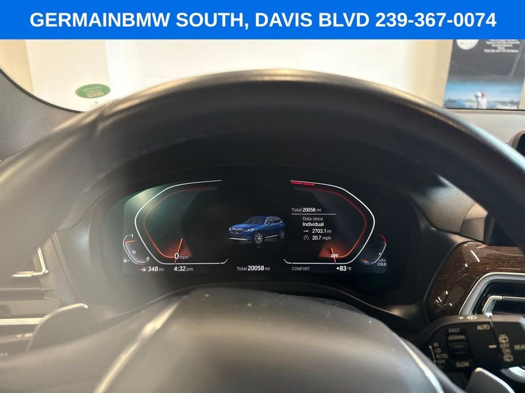 Certified Used 2022 Blue Metallic BMW sDrive30i image 15
