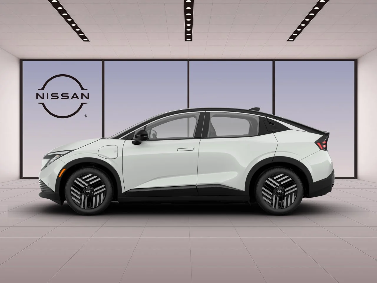 New 2026 Everest White Pearl TriCoat / Super Black Two-tone Nissan SV+ image 8