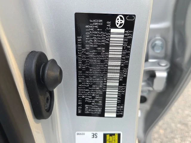 Used 2026 Silver Toyota LE image 6