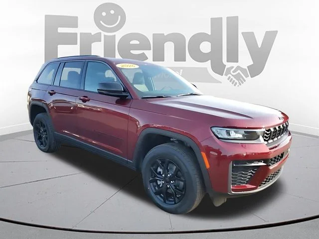 New 2026 Velvet Red Pearl-Coat Exterior Paint Jeep Altitude image 7
