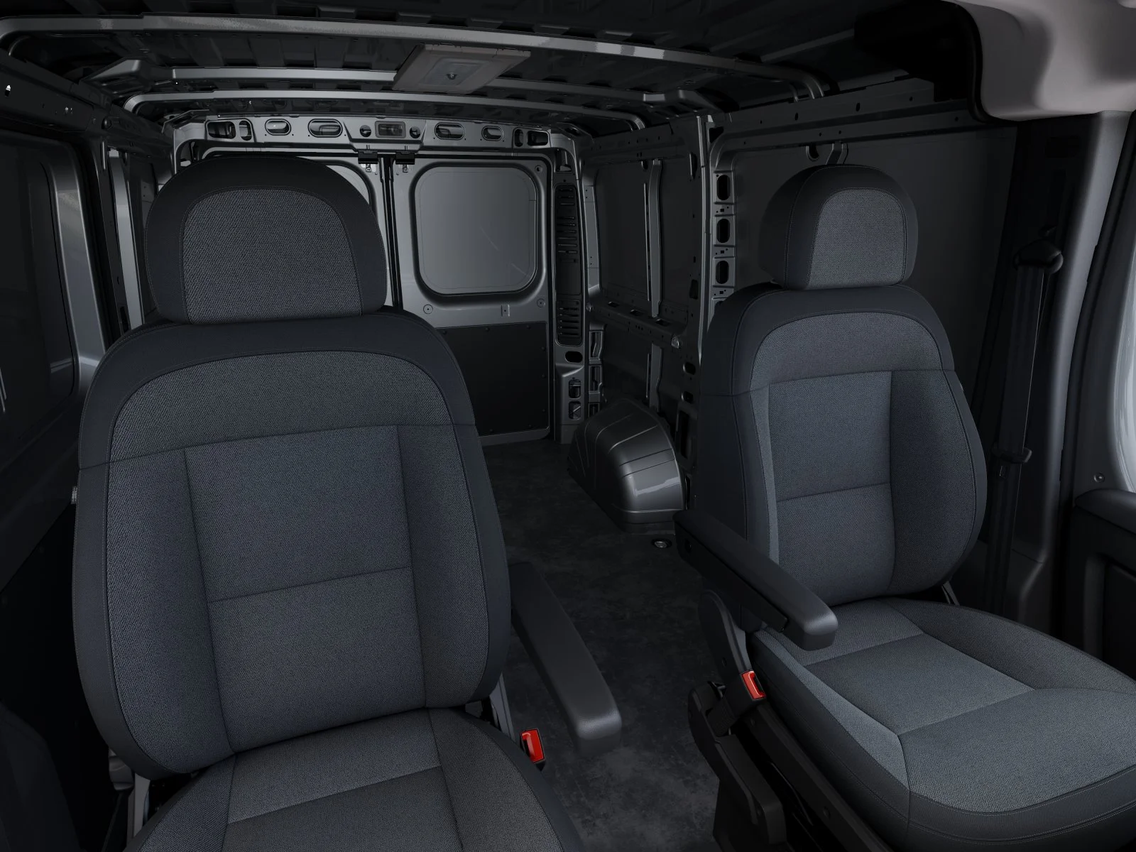New 2026 Black Clear-Coat Exterior Paint RAM 1500 Low Roof Cargo Van 118 WB image 16