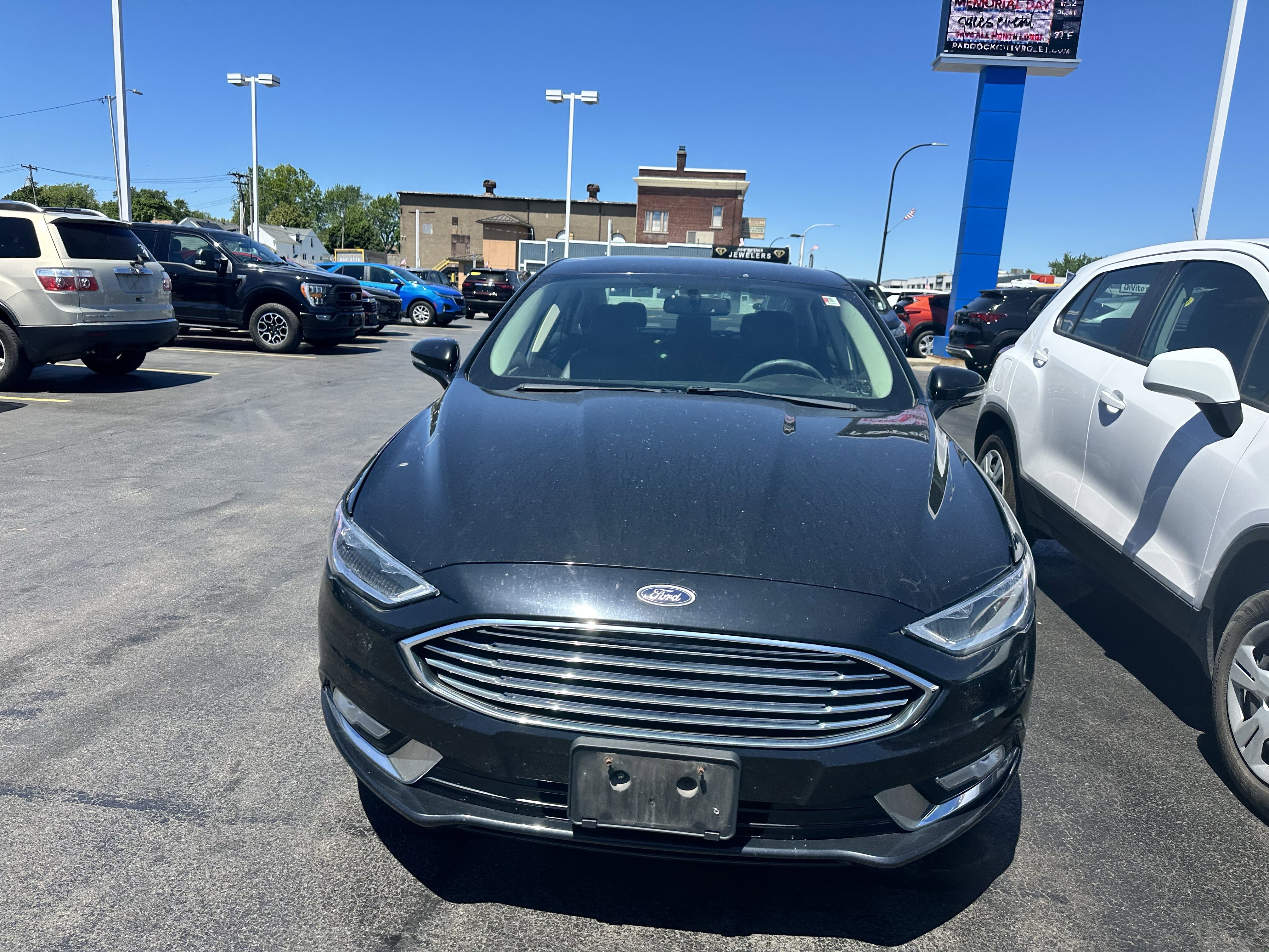 Used 2017 Ford Fusion SE with VIN 3FA6P0T9XHR378182 for sale in Kenmore, NY