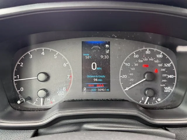 Used 2025 Midnight Black Metallic Toyota LE image 18