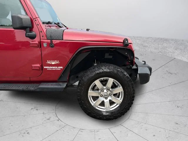 Used 2013 Red Jeep Unlimited Sahara image 33