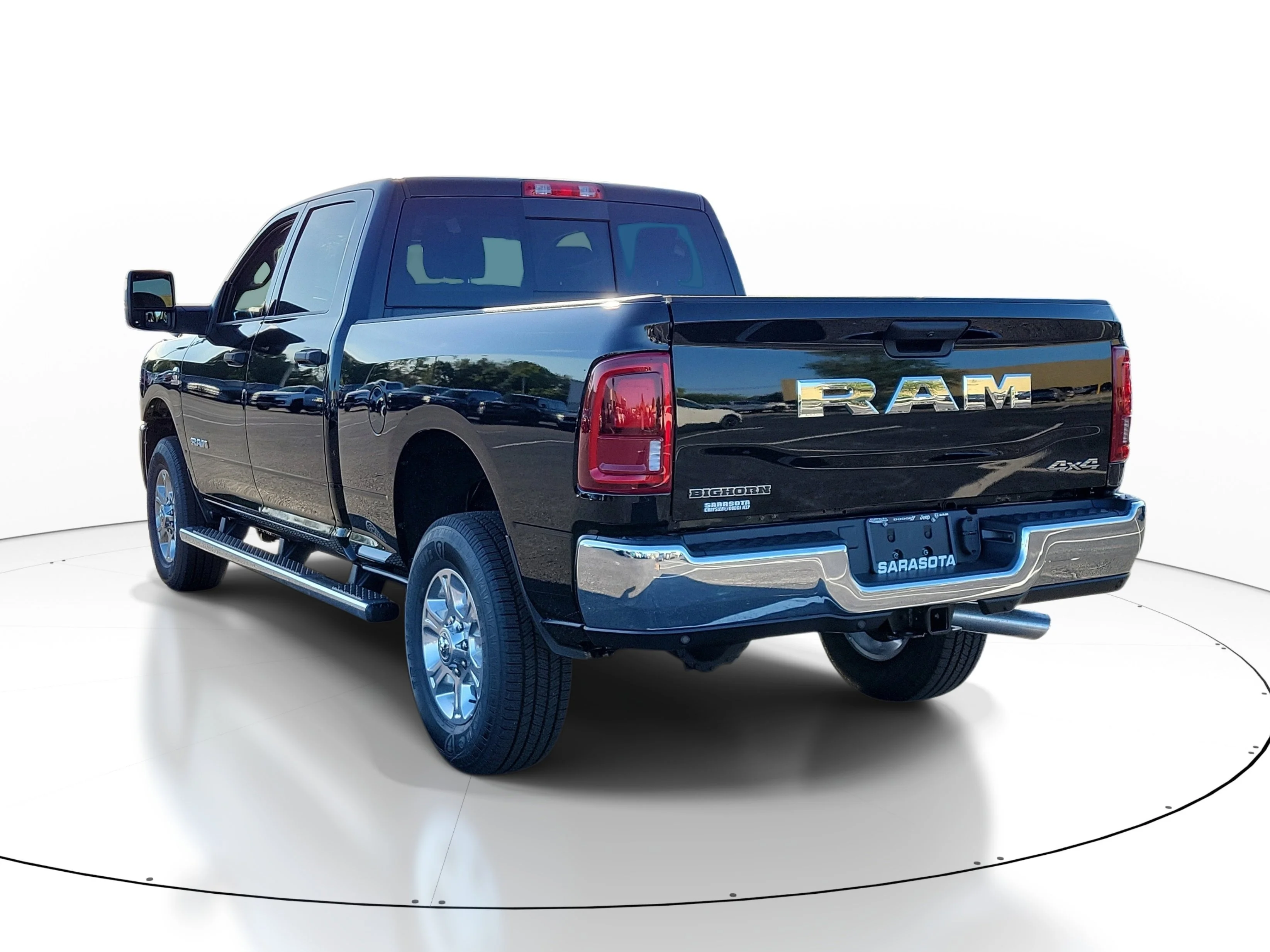 New 2026 Diamond Black Crystal Pearlcoat RAM Big Horn image 4