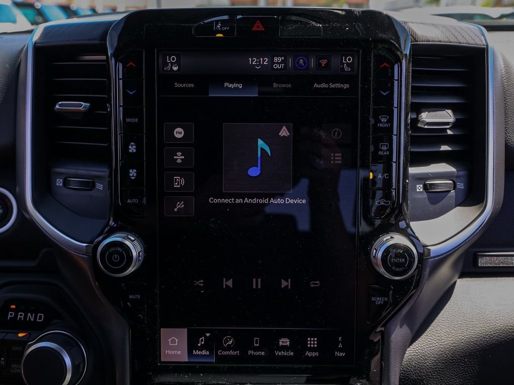 New 2026 Bright White Clear-Coat Exterior Paint RAM Big Horn Night Edition image 27