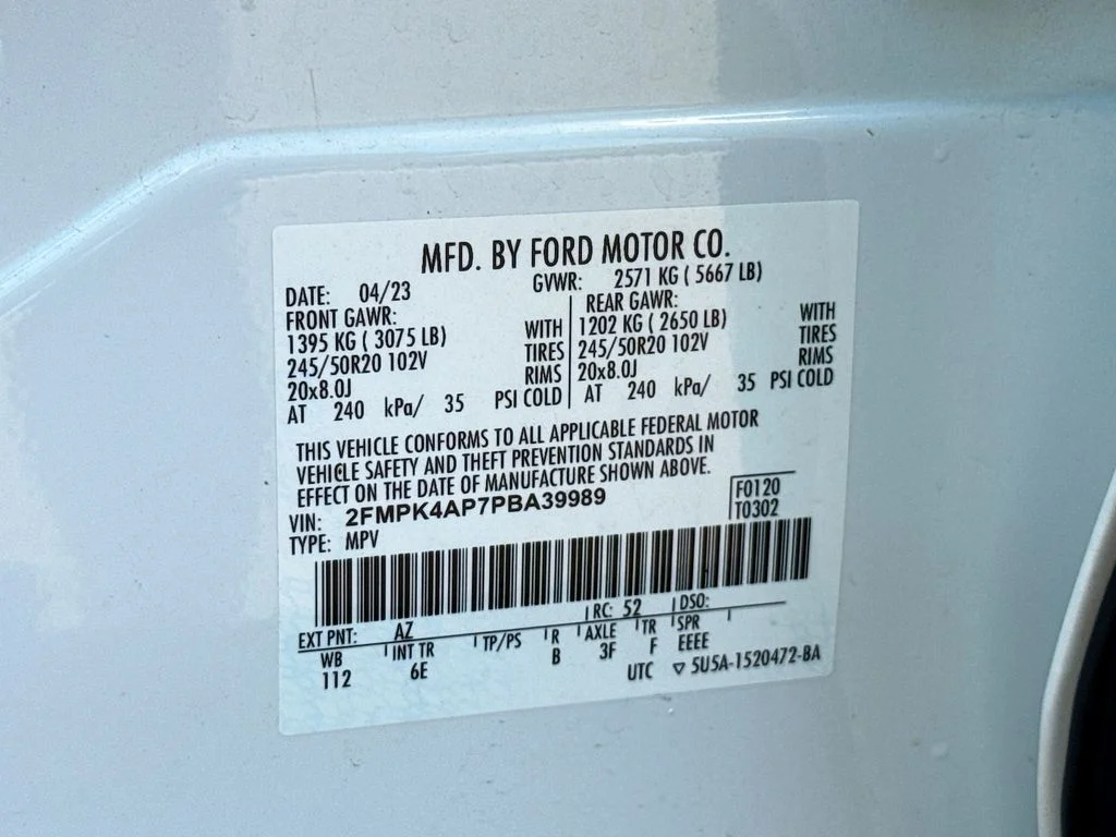 Certified Used 2023 Star White Ford ST image 23