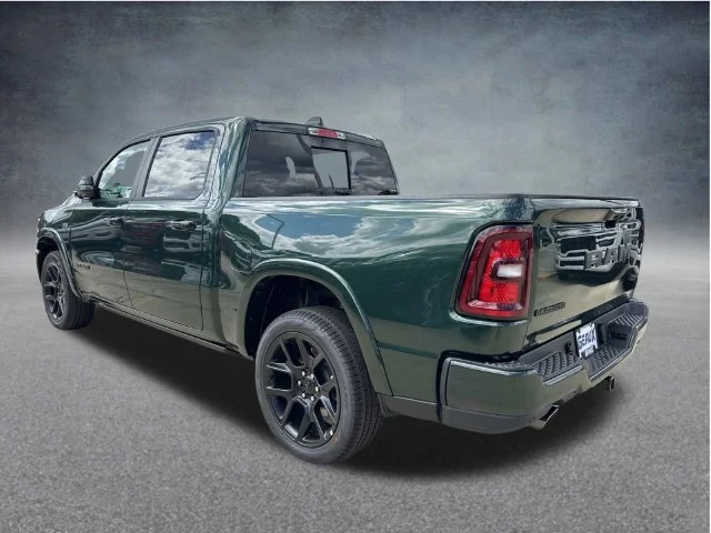 New 2027 Serrano-Green Metallic Exterior Paint RAM Laramie image 14