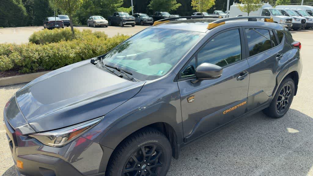 Used 2024 Magnetite Gray Metallic Subaru Wilderness image 1