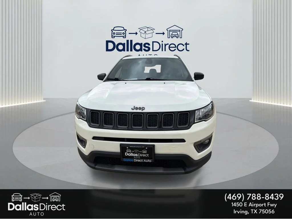 Used 2021 White Clearcoat Jeep 80th Anniversary image 3