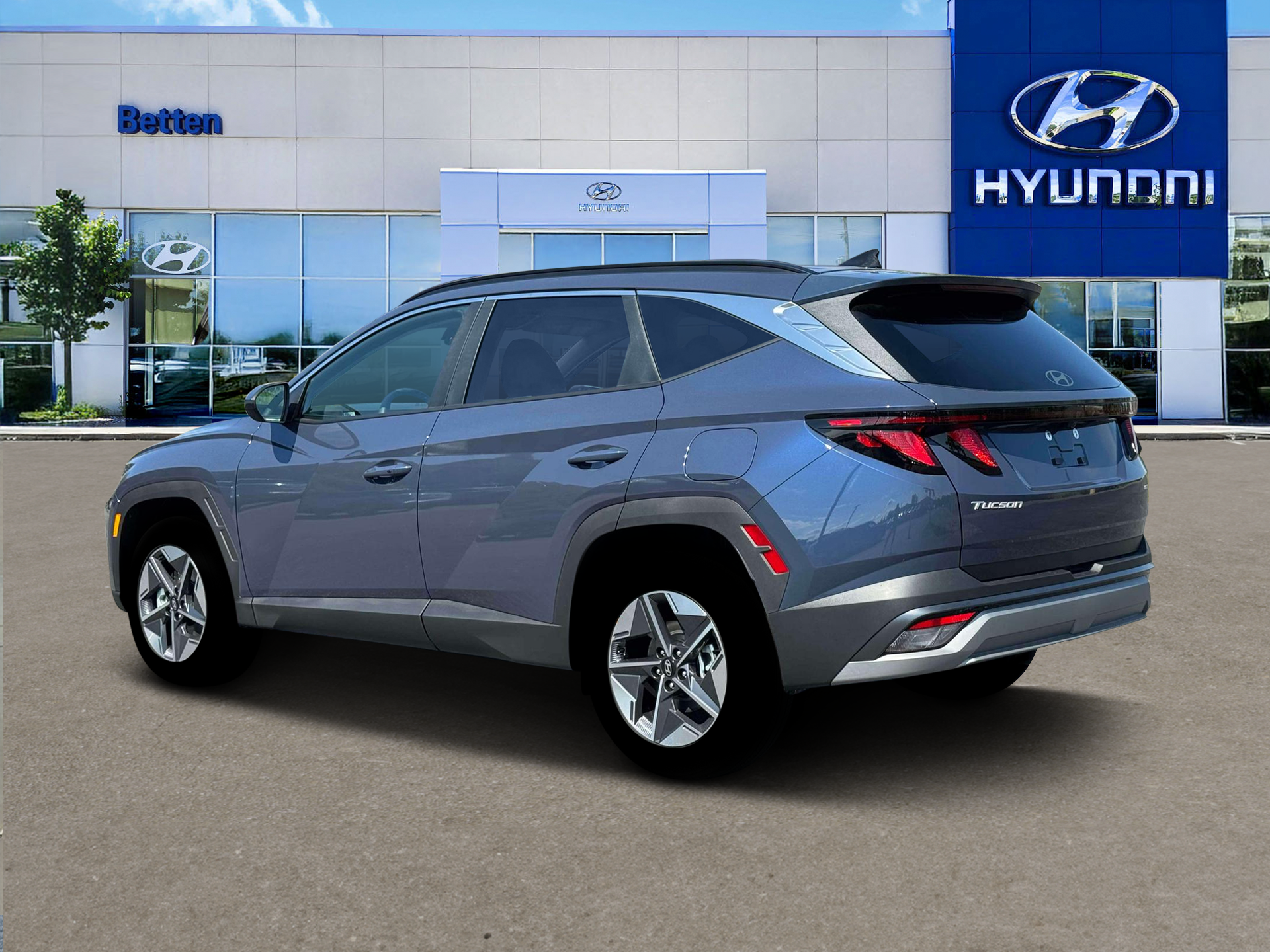 New 2026 Blue Hyundai SEL AWD image 4
