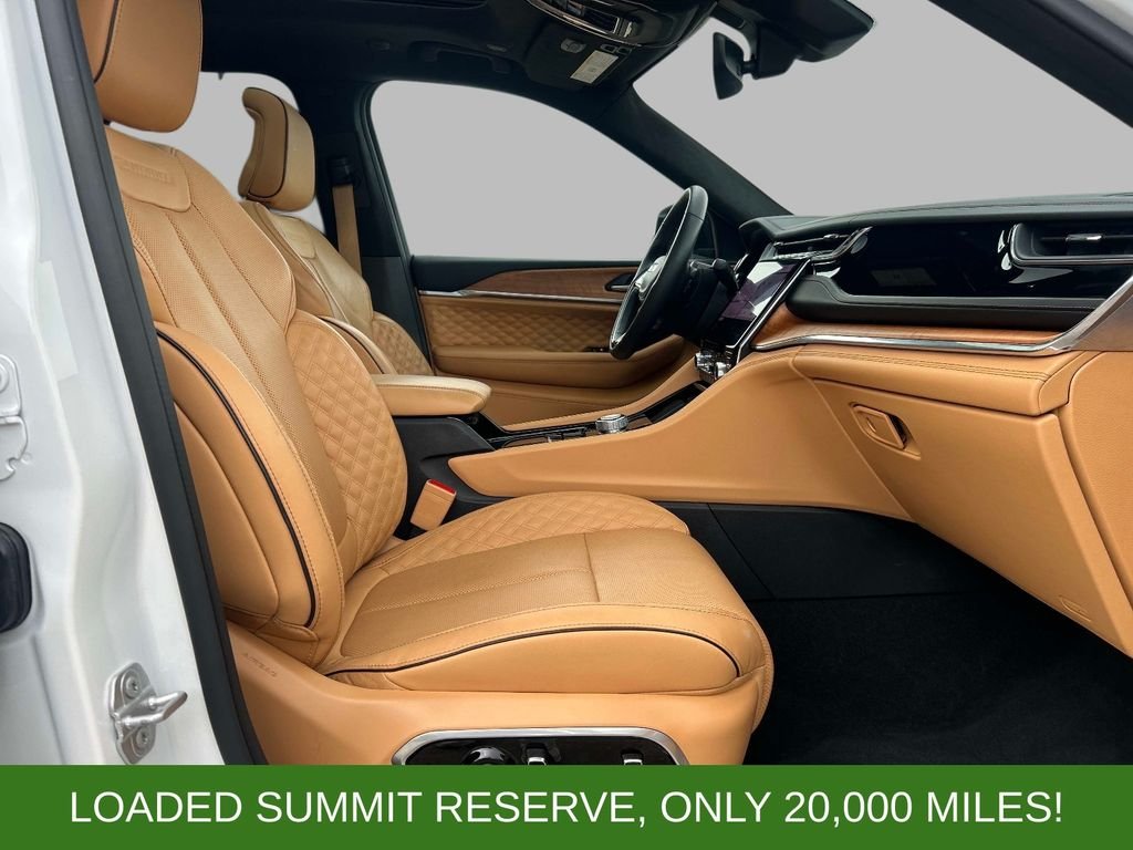 Used 2025 White Jeep Summit Reserve image 20