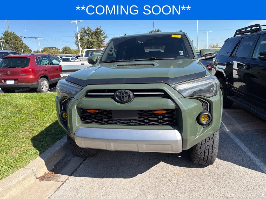 Used 2022 Green Toyota TRD Off-Road Premium image 2