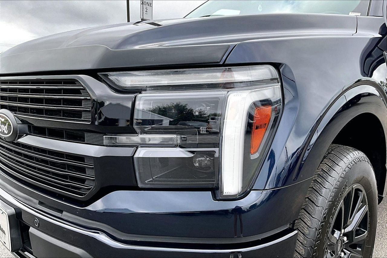 Used 2024 Antimatter Blue Metallic Ford Platinum image 32