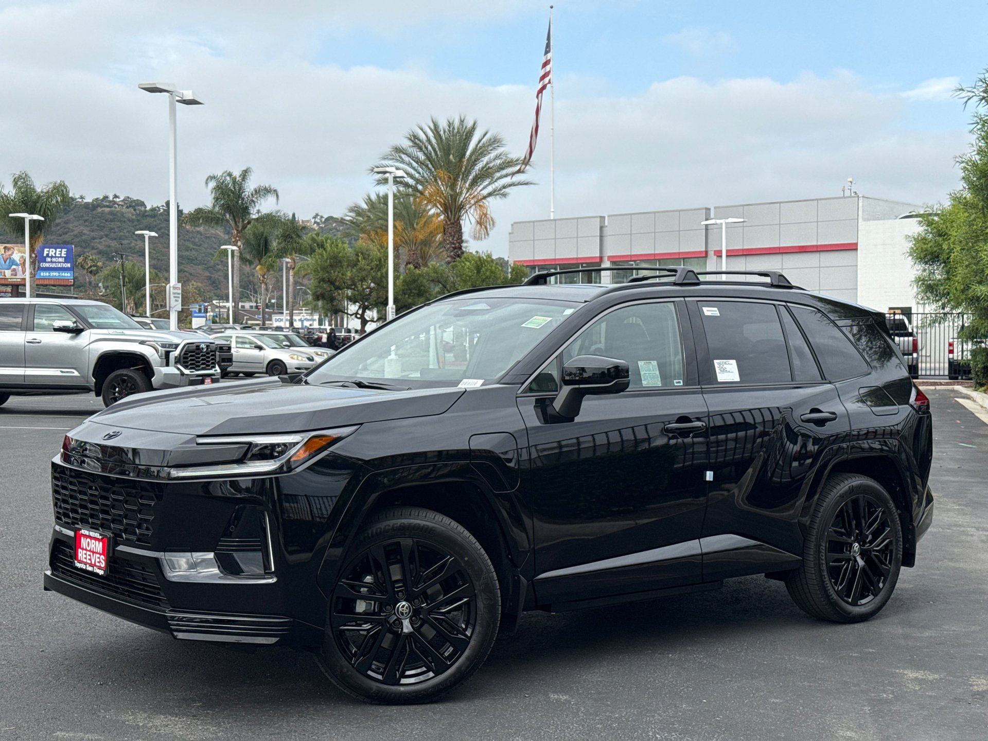 New 2026 Midnight Black Metallic Toyota  XSE image 2