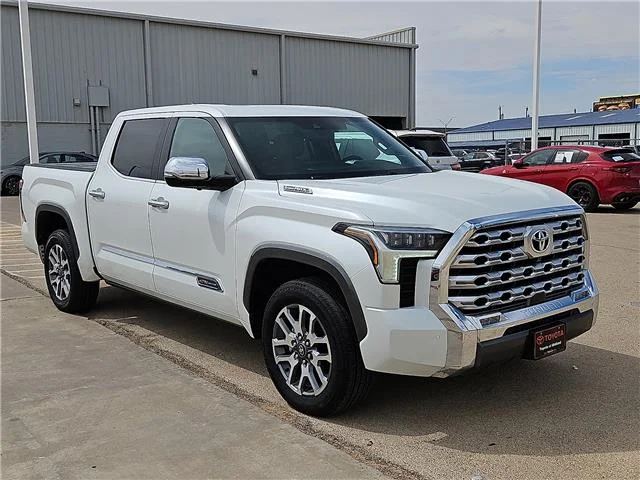 Used 2025 Wind Chill Pearl Toyota 1794 Edition (A10) 4x4 CrewMax 5.5 ft. box 145.7 i image 5
