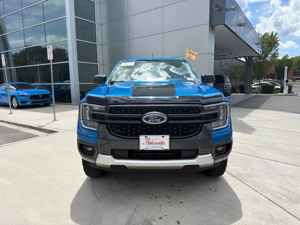 Certified Used 2025 Velocity Blue Metallic Ford XLT image 2