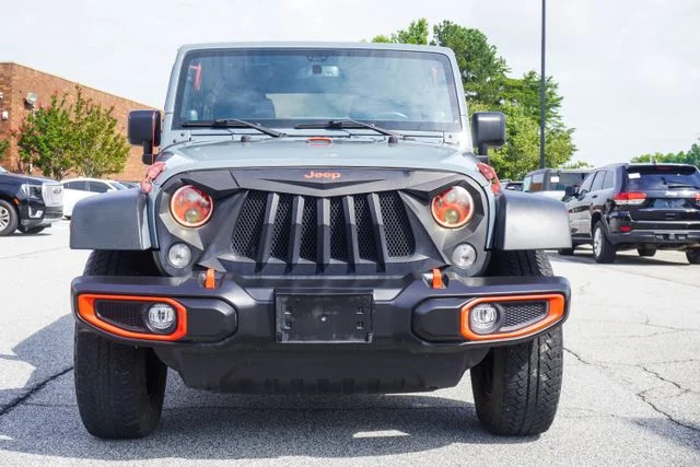 Used 2014 Gray Jeep Unlimited Sport image 11