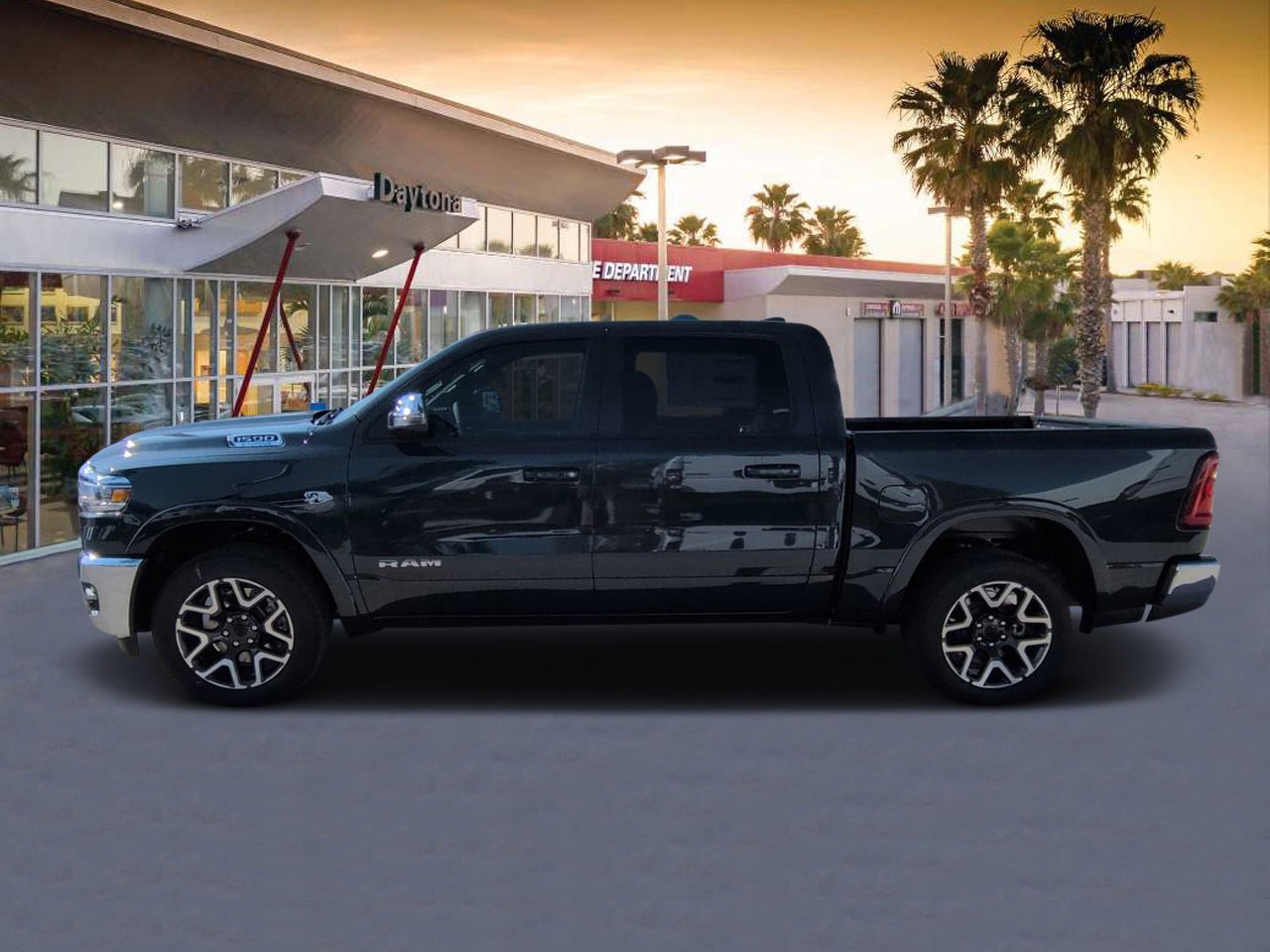 New 2026 Forged Blue Metallic RAM Laramie image 6