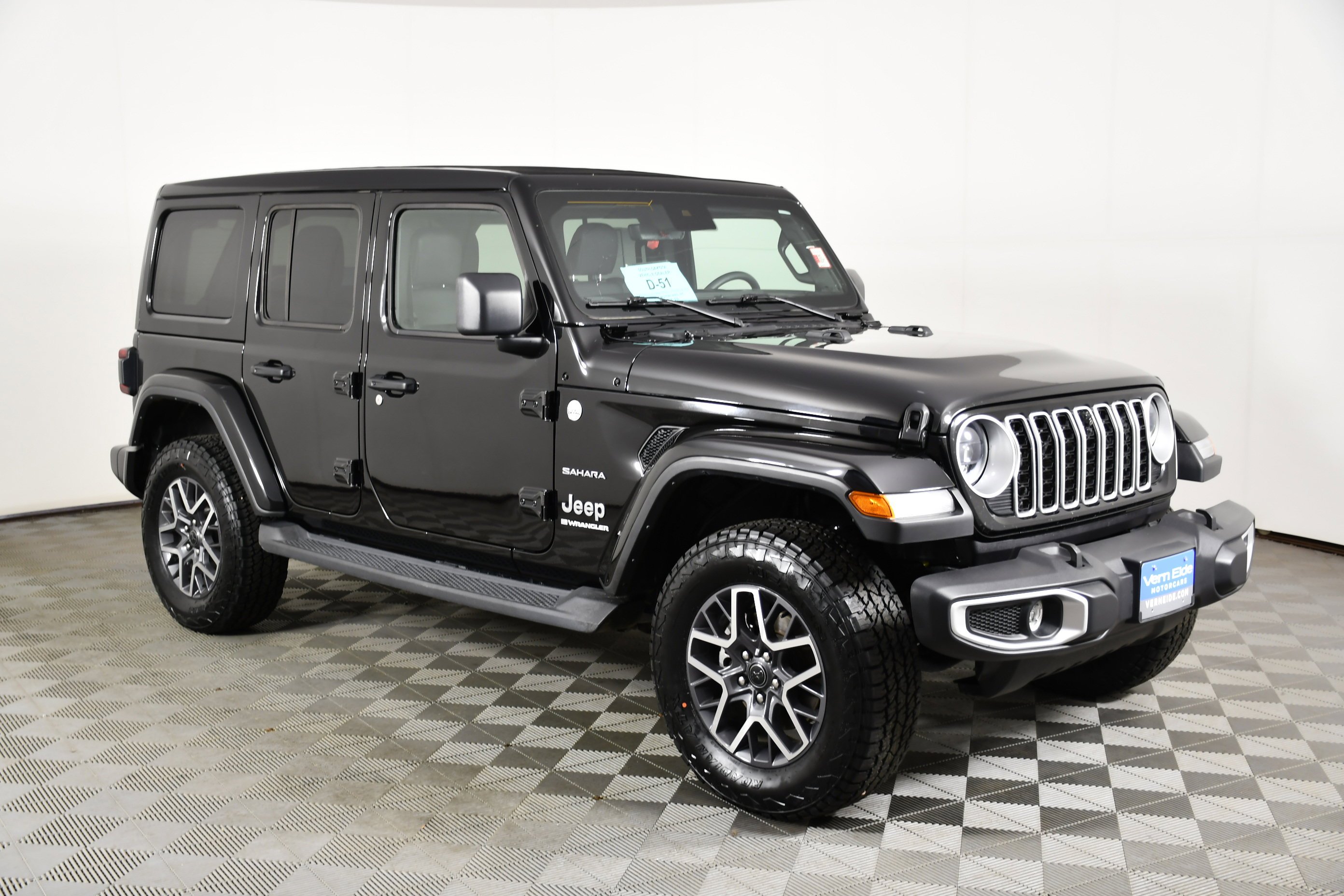 Used 2024 Black Clearcoat Jeep Sahara image 4