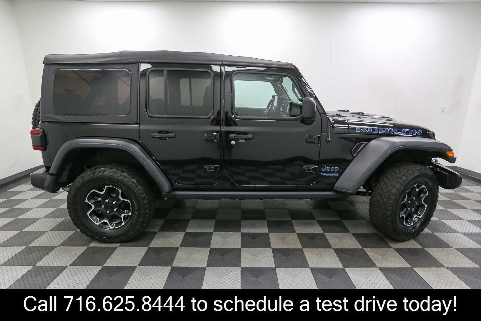 Used 2022 Black Clearcoat Jeep Unlimited Rubicon image 9