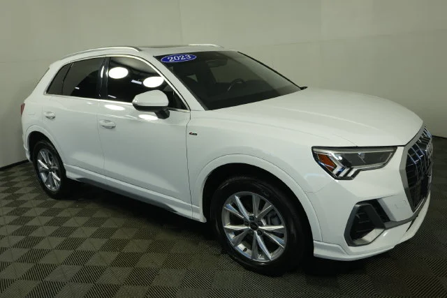 Used 2023 Audi Q3 S Line Premium with VIN WA1DECF37P1114727 for sale in Kansas City
