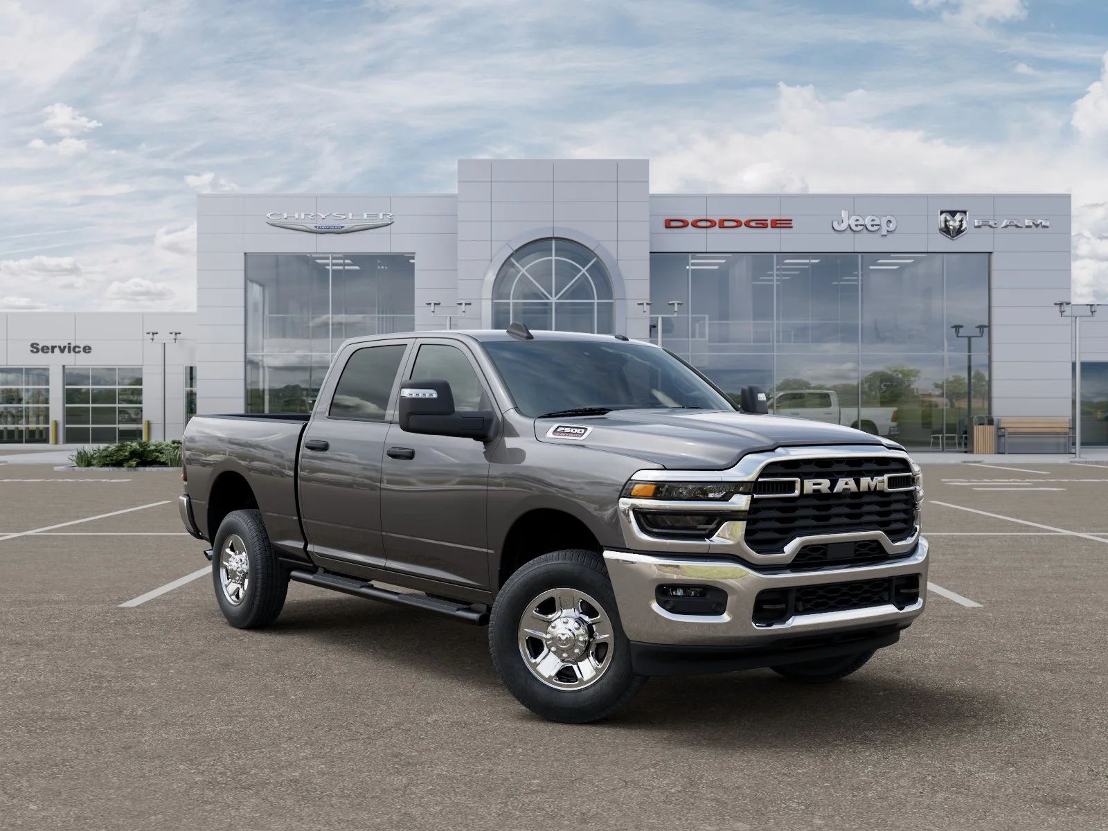 New 2026 Granite Crystal Metallic Clear-Coat Exterior Paint RAM Tradesman image 5