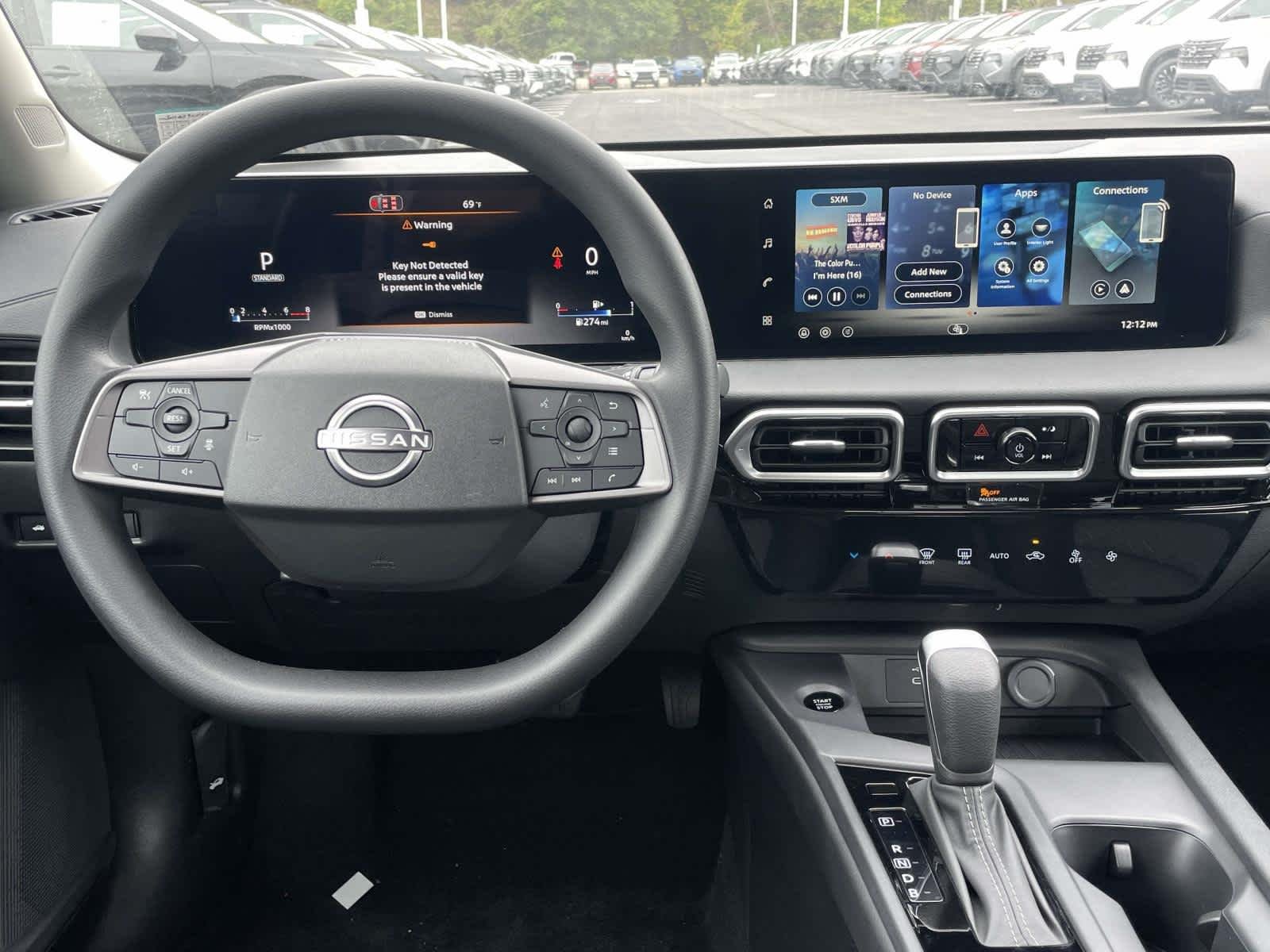 New 2027 Atlantic Gray Metallic Nissan SV image 2