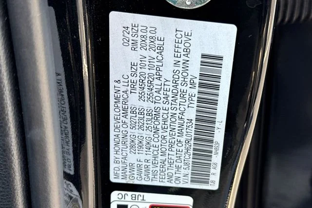 Used 2024 Majestic Black Pearl Acura A-Spec Package image 38