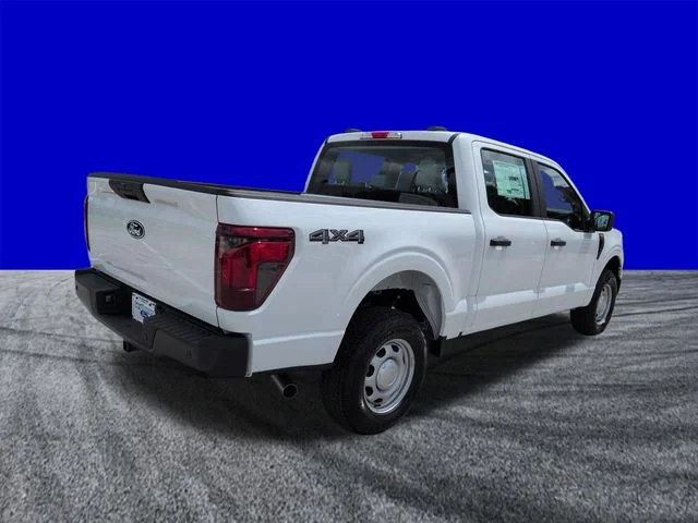 New 2026 White Ford 4X4 CREW CAB XL image 4