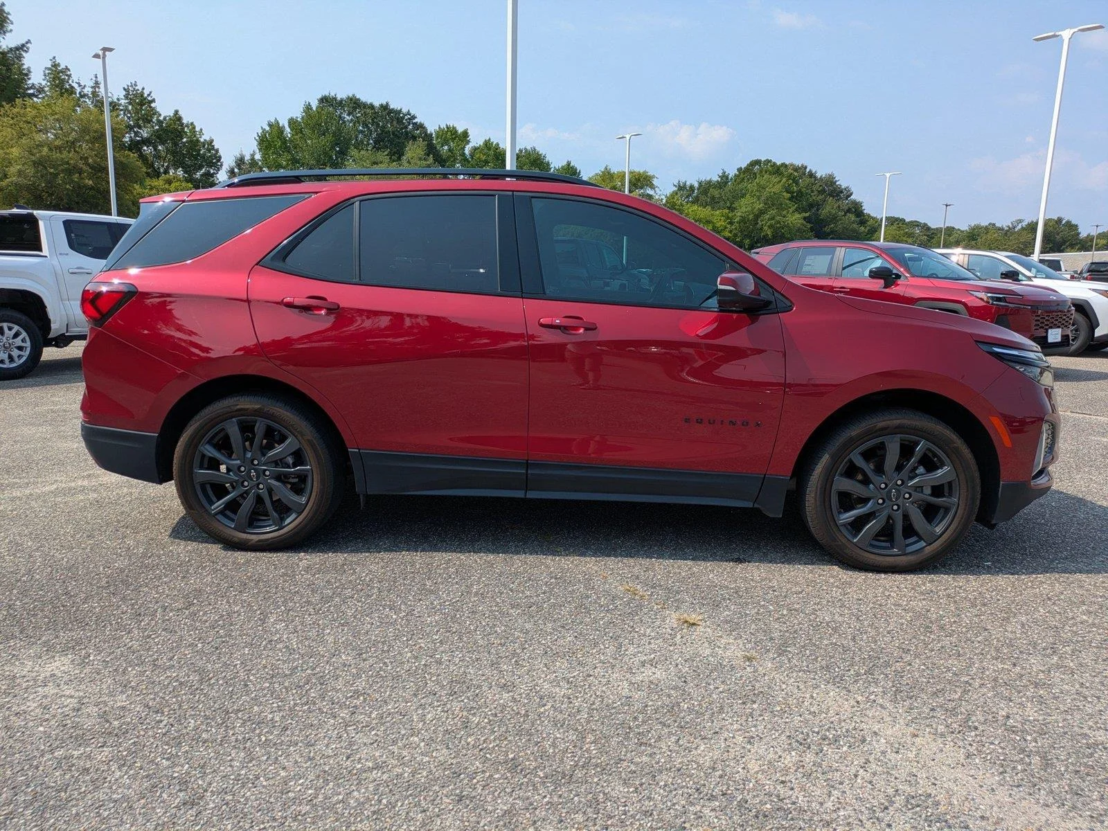 Used 2024 Radiant Red Tintcoat Chevrolet RS image 3