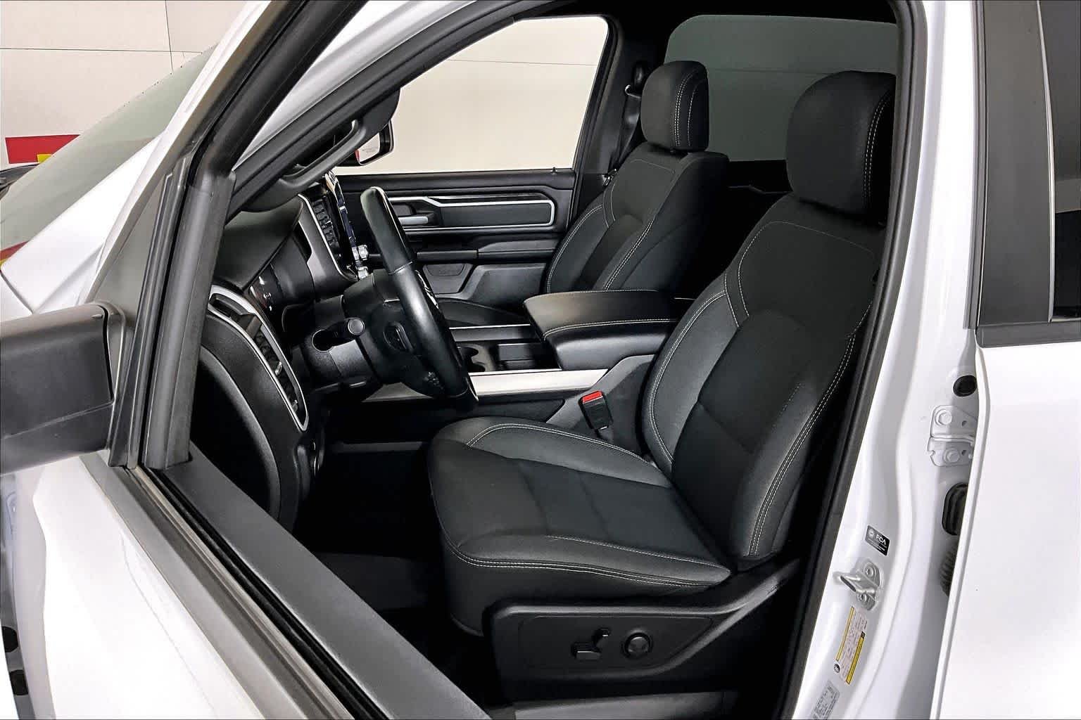 Used 2023 Bright White Clearcoat Ram Big Horn image 8