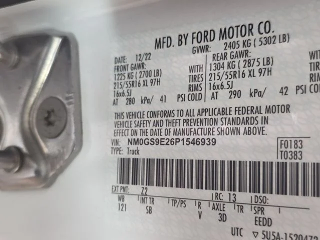 Certified Used 2023 Frozen White Ford XL image 9