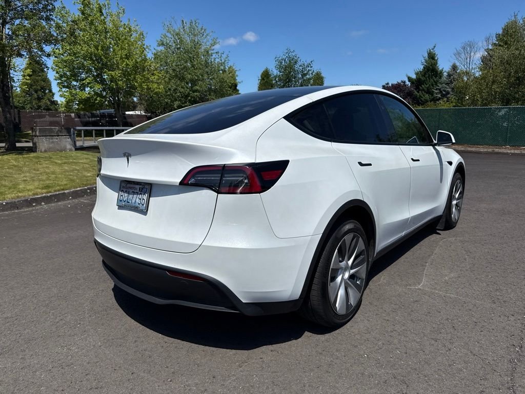Used 2024 Pearl White Multi-Coat Tesla Long Range image 7