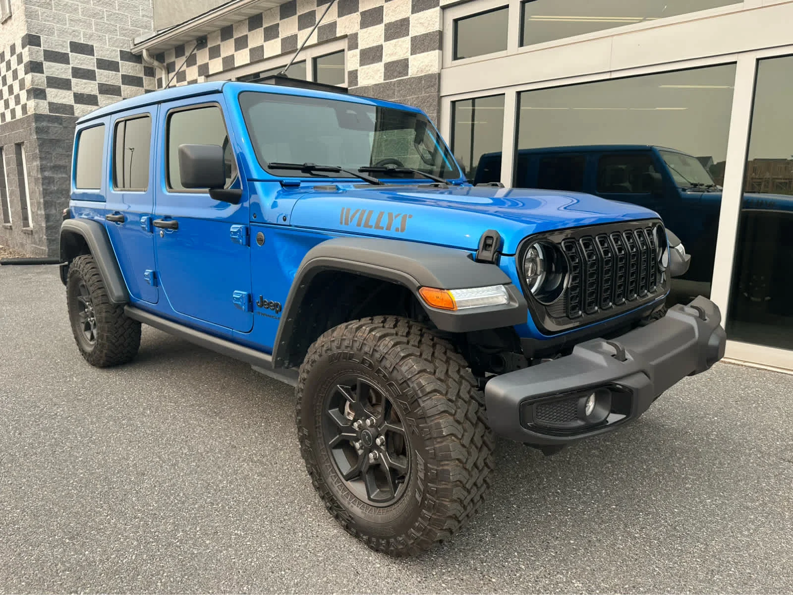 Used 2026 Hydro Blue Pearlcoat Jeep Willys image 1