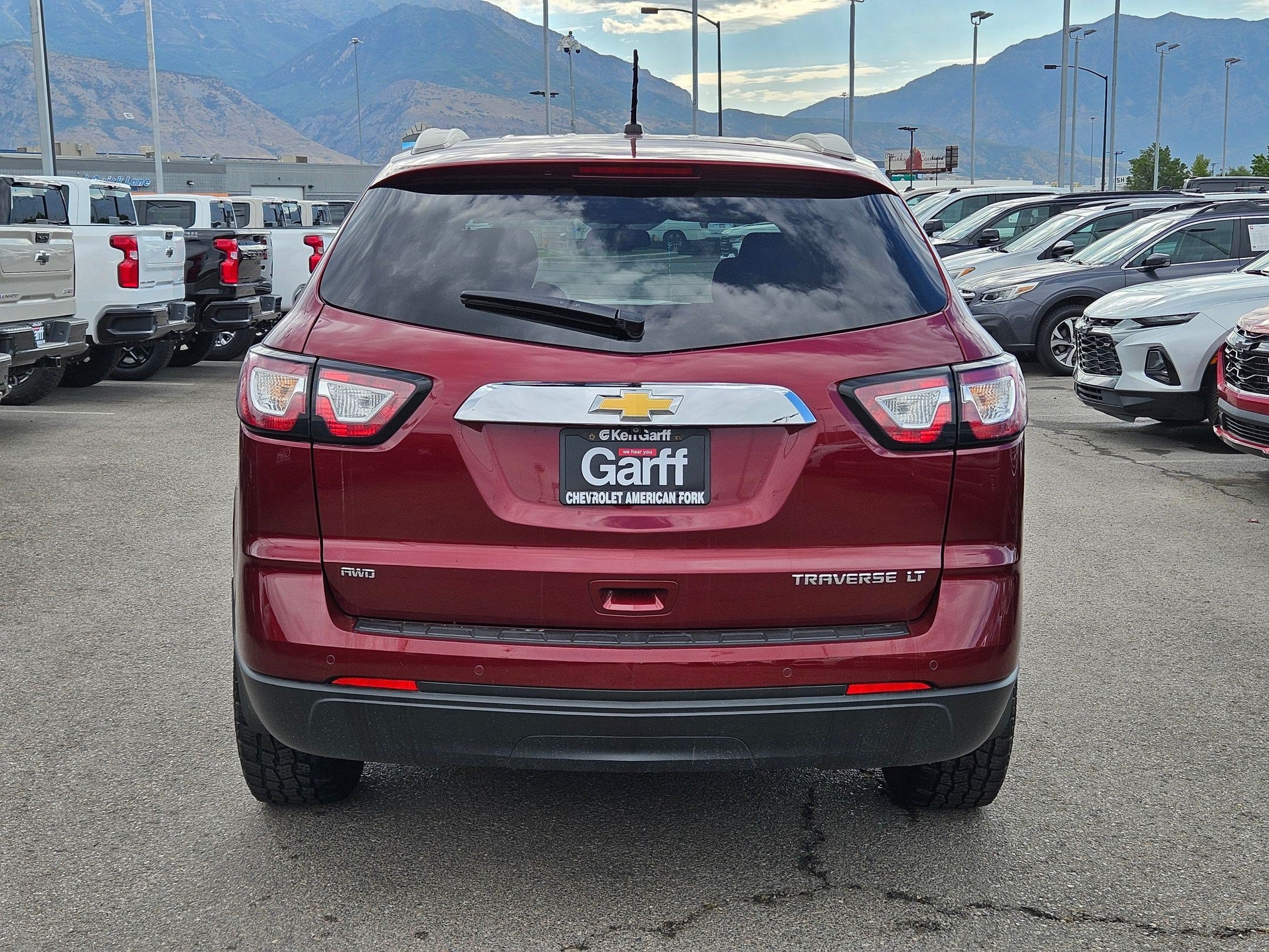 Used 2015 Siren Red Tintcoat Chevrolet LT image 4