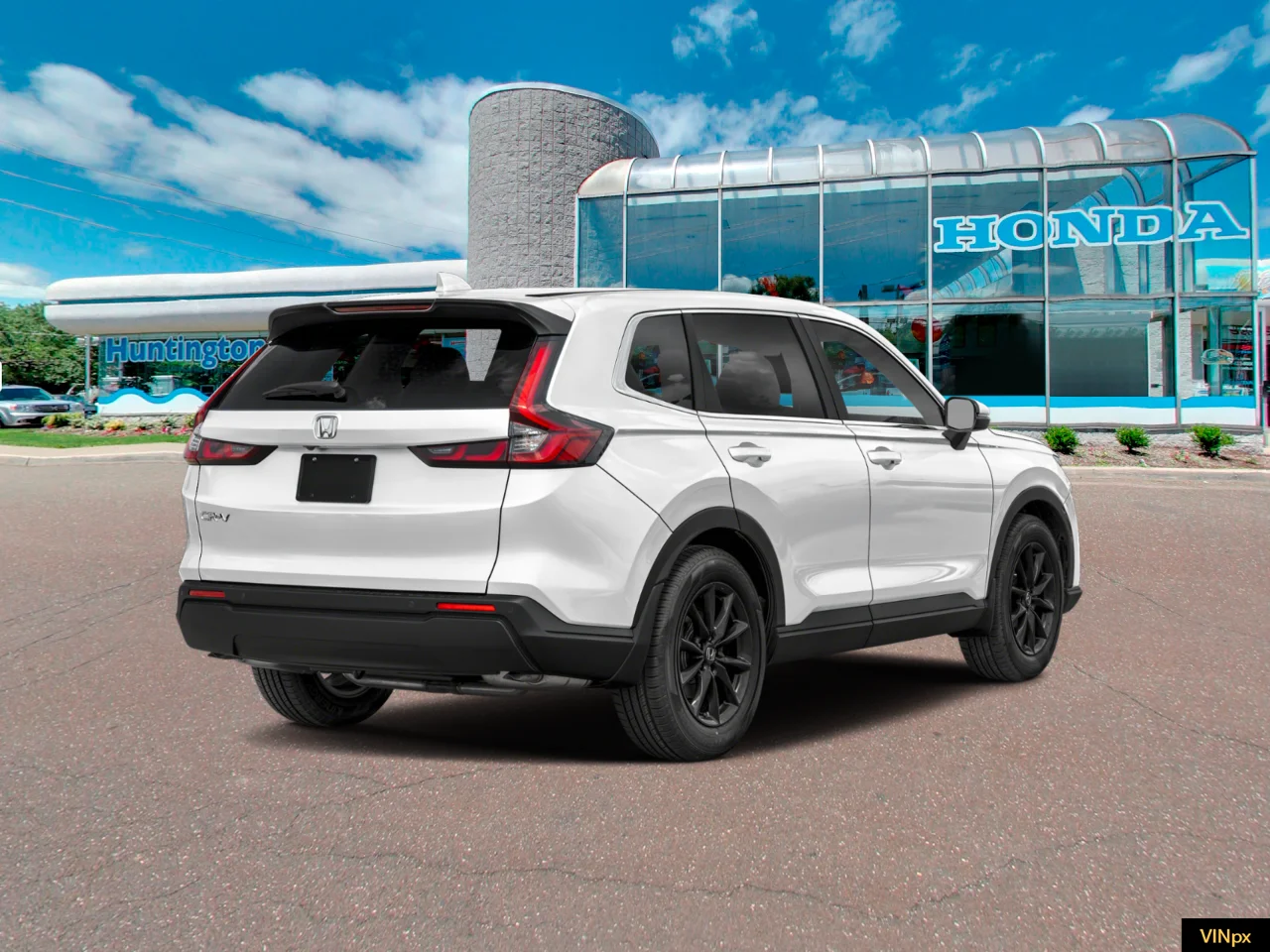 New 2026 Platinum White Pearl Honda EX-L AWD image 2