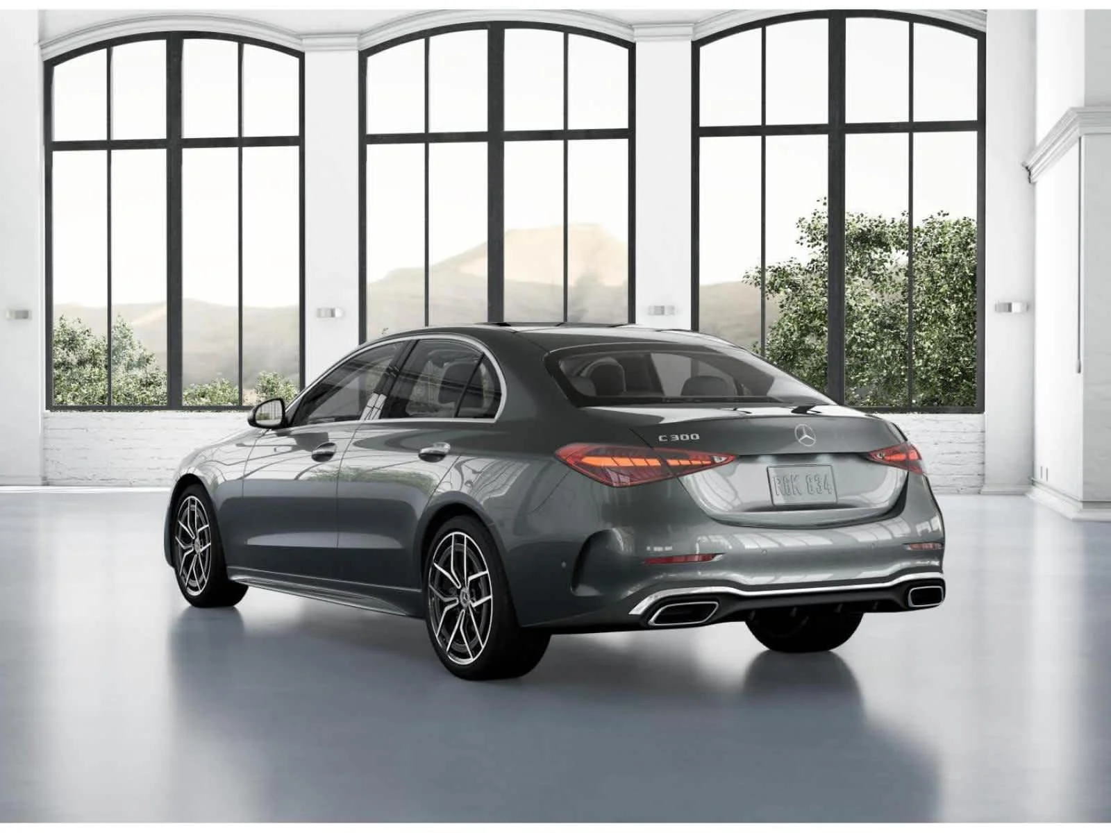 New 2026 Selenite Grey Metallic Mercedes-Benz C 300 image 27