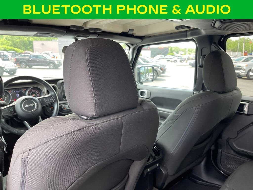 Used 2018 Black Clearcoat Jeep Unlimited Sport S image 13